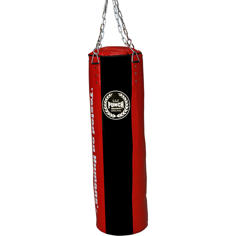 9080452 ~ PUNCH SOFT BOXING BAG 5ft RED – Vaughan Sports